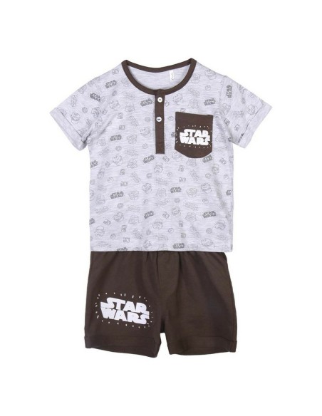 Conjunto de Vestuário Star Wars Cinzento | Tienda24 Tienda24.eu