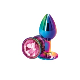 Anal plug S Pleasures Bubble Black Black/Silver | Tienda24 - Global Online Shop Tienda24.eu