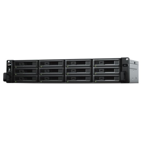 Stockage réseau Synology RX1217RP Noir Noir/Gris | Tienda24 Tienda24.eu