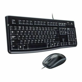 Teclado e Rato Logitech MX Keys Combo for Business Cinzento Aço Alemão QWERTY | Tienda24 Tienda24.eu