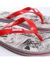 Men's Flip Flops Marvel Grey Red | Tienda24 Tienda24.eu