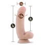 Realistic Dildo Blush Loverboy PVC Ø 4 cm (12,7 cm) | Tienda24 - Global Online Shop Tienda24.eu