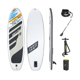 Prancha de Paddle Surf Insuflável com Acessórios Bestway Hydro-Force Branco 305 x 84 x 12 cm de Bestway, Pranchas insufláveis...