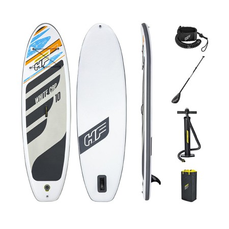 Planche de Paddle Surf Gonflable avec Accessoires Bestway Hydro-Force Blanc 305 x 84 x 12 cm de Bestway, Planches gonflables ...