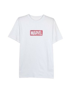 Maglia a Maniche Corte Uomo Marvel Bianco Adulti da Marvel, T-shirt - Ref: S0731426, Precio: €13.24, Descuento: %