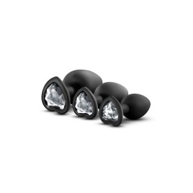 Anal plug S Pleasures Bubble Black Black/Silver | Tienda24 - Global Online Shop Tienda24.eu