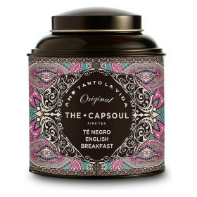 Infusion The Capsoul Té Granel Black Cinnamon Ginger 100 g (100 g) | Tienda24 Tienda24.eu