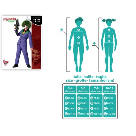 Fantasia para Crianças 10-12 Anos | Tienda24 Tienda24.eu