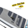 Planche de Paddle Surf Gonflable avec Accessoires Bestway Hydro-Force Blanc 305 x 84 x 12 cm de Bestway, Planches gonflables ...