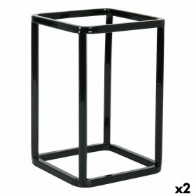 Vegetable trolley Quid Apolo Black Metal 34,5 x 29,5 x 77 cm | Tienda24 Tienda24.eu