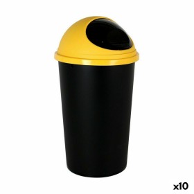 Cubo para la Basura Hop Dem Negro Con Tapa | Tienda24 Tienda24.eu