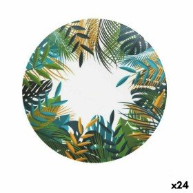 Plato Hondo Quid Boreal Azul Cerámica 21 cm (6 Unidades) | Tienda24 Tienda24.eu