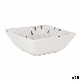 Conjunto de Tigelas Home ESPRIT Branco Verde Porcelana Shabby Chic 11,5 x 11,5 x 6 cm | Tienda24 Tienda24.eu