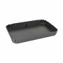 Moule amovible Quttin Noir Acier au carbone 25,5 x 17,2 x 3 cm (12 Unités) | Tienda24 Tienda24.eu