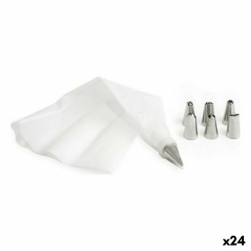 Pincel para Cocina Silicona Acero Inoxidable 28 x 4,5 X 2 cm (12 Unidades) | Tienda24 Tienda24.eu