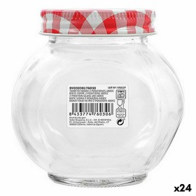 Glass Jar Borgonovo 33216 Hermetic Transparent 3,1 L 13 x 13 x 24 cm (6 Units) | Tienda24 Tienda24.eu