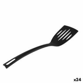 Spatule Noir Transparent Silicone Plastique 5 x 23,5 x 2 cm (12 Unités) | Tienda24 Tienda24.eu