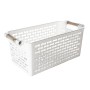 Multi-purpose basket Confortime Plastic With handles Wood 26 x 14,5 x 12 cm (24 Units) | Tienda24 Tienda24.eu