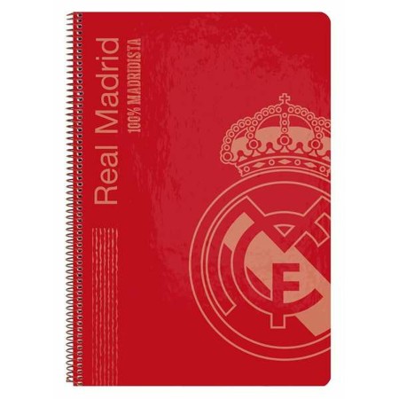 Notizbuch Real Madrid C.F. 21,5 x 31 x 1 cm | Tienda24 Tienda24.eu