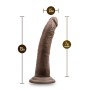 Dildo Realistico Blush Dr Skin TPE Ø 3,8 cm (17,7 cm) (19 cm) | Tienda24 - Global Online Shop Tienda24.eu