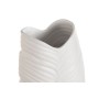 Vase Home ESPRIT White Stoneware Tropical Leaf of a plant 21 x 10 x 50 cm | Tienda24 Tienda24.eu