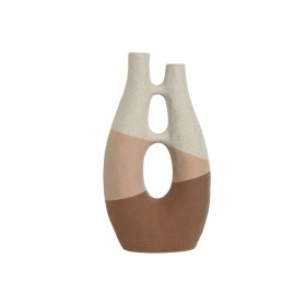 Vaso Home ESPRIT Tricolore Ceramica Astratto 22 x 11 x 41 cm