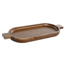 Appetizer Set DKD Home Decor 29 x 11,5 x 1,5 cm Porcelain Multicolour Bamboo Scandinavian | Tienda24 Tienda24.eu