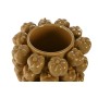 Vaso Home ESPRIT Giallo Senape Ceramica Gres Tropicale 25 x 25 x 38 cm