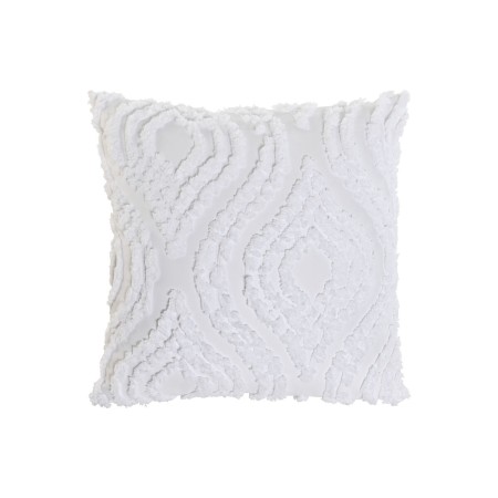 Almofada Home ESPRIT Branco 45 x 45 cm | Tienda24 Tienda24.eu