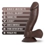 Dildo Realistico Blush Au Naturel TPE Ø 3,4 cm (12,7 cm) | Tienda24 - Global Online Shop Tienda24.eu