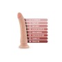 Dildo Realistico Blush Dr Skin TPE Ø 3,7 cm (20,3 cm) | Tienda24 - Global Online Shop Tienda24.eu