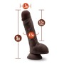 Dildo Realista Blush Dr Skin Silicone Ø 4,5 cm (16,5 cm) | Tienda24 - Global Online Shop Tienda24.eu