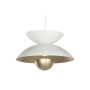 Ceiling Light Home ESPRIT White Golden Metal 50 W 36 x 36 x 22 cm | Tienda24 Tienda24.eu