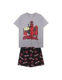 Pijama Deadpool Cinzento (Adultos) Homem | Tienda24 Tienda24.eu