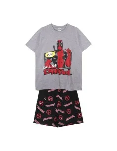 Schlafanzug Marvel Grau (Erwachsene) Herren | Tienda24 Tienda24.eu