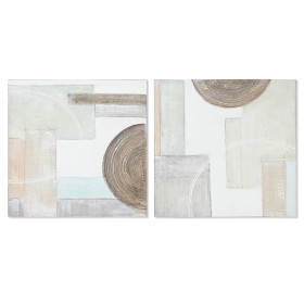 Cuadro Home ESPRIT Beige Moderno Urbano 50 x 4 x 70 cm (2 Unidades) | Tienda24 Tienda24.eu