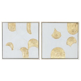 Painting DKD Home Decor 50 x 2,5 x 70 cm Abstract Modern (2 Units) | Tienda24 Tienda24.eu