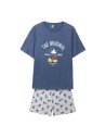 Pijama Mickey Mouse Azul escuro (Adultos) Homem | Tienda24 Tienda24.eu