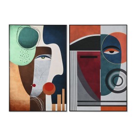 Painting DKD Home Decor Abstract 53 x 4,5 x 73 cm Modern (2 Units) | Tienda24 Tienda24.eu