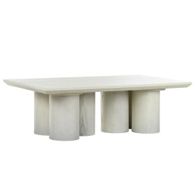 Console Romimex White Brown Beige Wood Marble MDF Wood 111 x 83 x 37 cm | Tienda24 Tienda24.eu