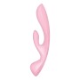 Vibrador Doble Estimulación Satisfyer Triple oh Rosa | Tienda24 - Global Online Shop Tienda24.eu