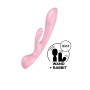 Vibrador Dupla Estimulação Satisfyer Triple oh Cor de Rosa | Tienda24 - Global Online Shop Tienda24.eu