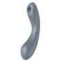 Clitoris Suction Stimulator Satisfyer Curvy Trinity 1 Grey | Tienda24 - Global Online Shop Tienda24.eu