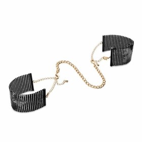 Desir Metallique Manchettes Noires Bijoux Indiscrets 134 Noir de Bijoux Indiscrets, Menottes - Réf : M0400291, Prix : 17,82 €...