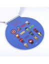 Set de Papelería The Avengers Cuaderno (30 x 30 x 1 cm) | Tienda24 Tienda24.eu