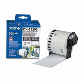 Papel Continuo para Impresoras Brother SKJ99-XS Blanco Negro