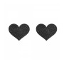 Flash Heart noir Bijoux Indiscrets 155 Noir de Bijoux Indiscrets, Cache-têtons - Réf : M0400297, Prix : 9,26 €, Remise : %