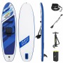 Prancha de Paddle Surf Insuflável com Acessórios Bestway Hydro-Force Multicolor 305 x 84 x 12 cm de Bestway, Pranchas insuflá...