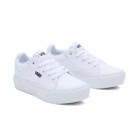 Scarpe da Tennis Casual Bambino Vans Seldan Platform Bianco