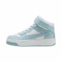 Ténis Casual de Mulher Puma Carina reet Mid Branco Turquesa | Tienda24 Tienda24.eu